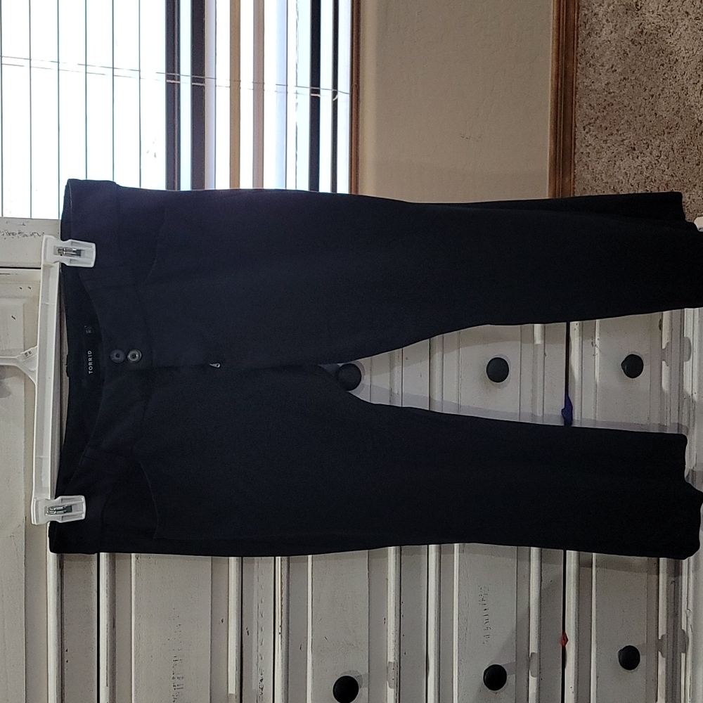 Black Torrid work pants